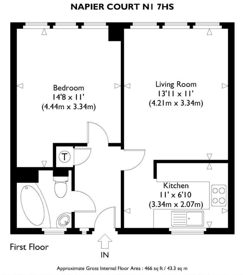 1 Bedroom Flat Close To City With Free Parking Arrangement Лондон Екстериор снимка